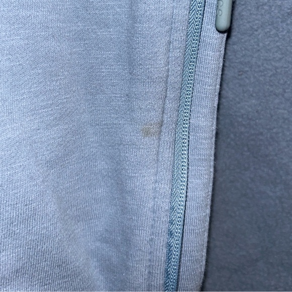 Figs Dusty Blue Zip Up Hoodie Sweatshirt - Picture 5 of 9